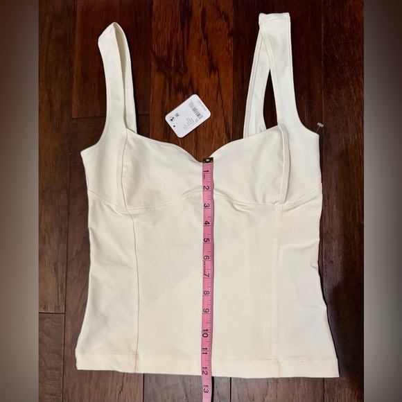 Free People Intimately Somewhere Sometime Tank Top Size XS in Ivory NWT - Picture 9 of 9